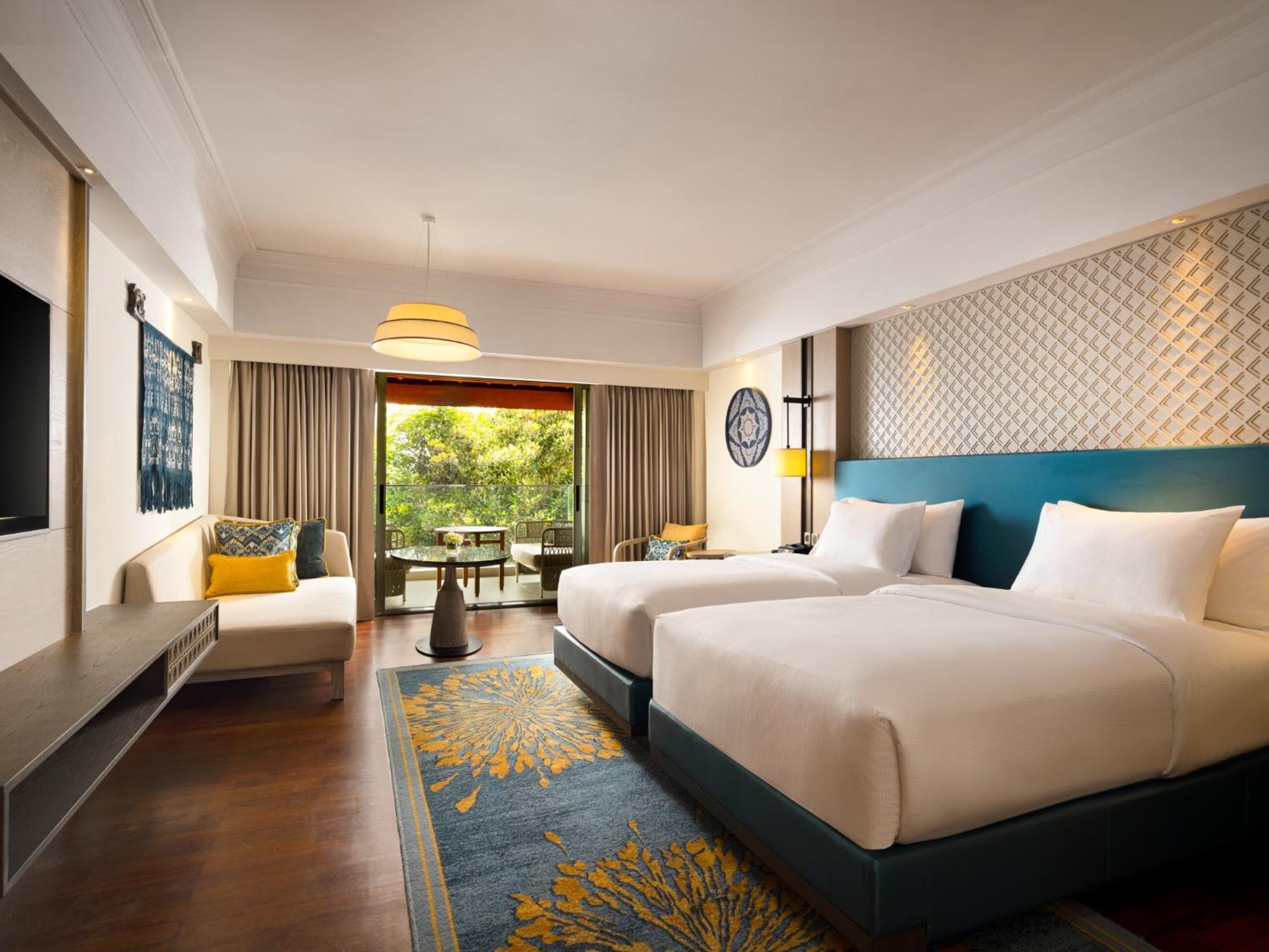 巴厘岛希尔顿度假村 努沙杜瓦 外观 照片 Deluxe Room