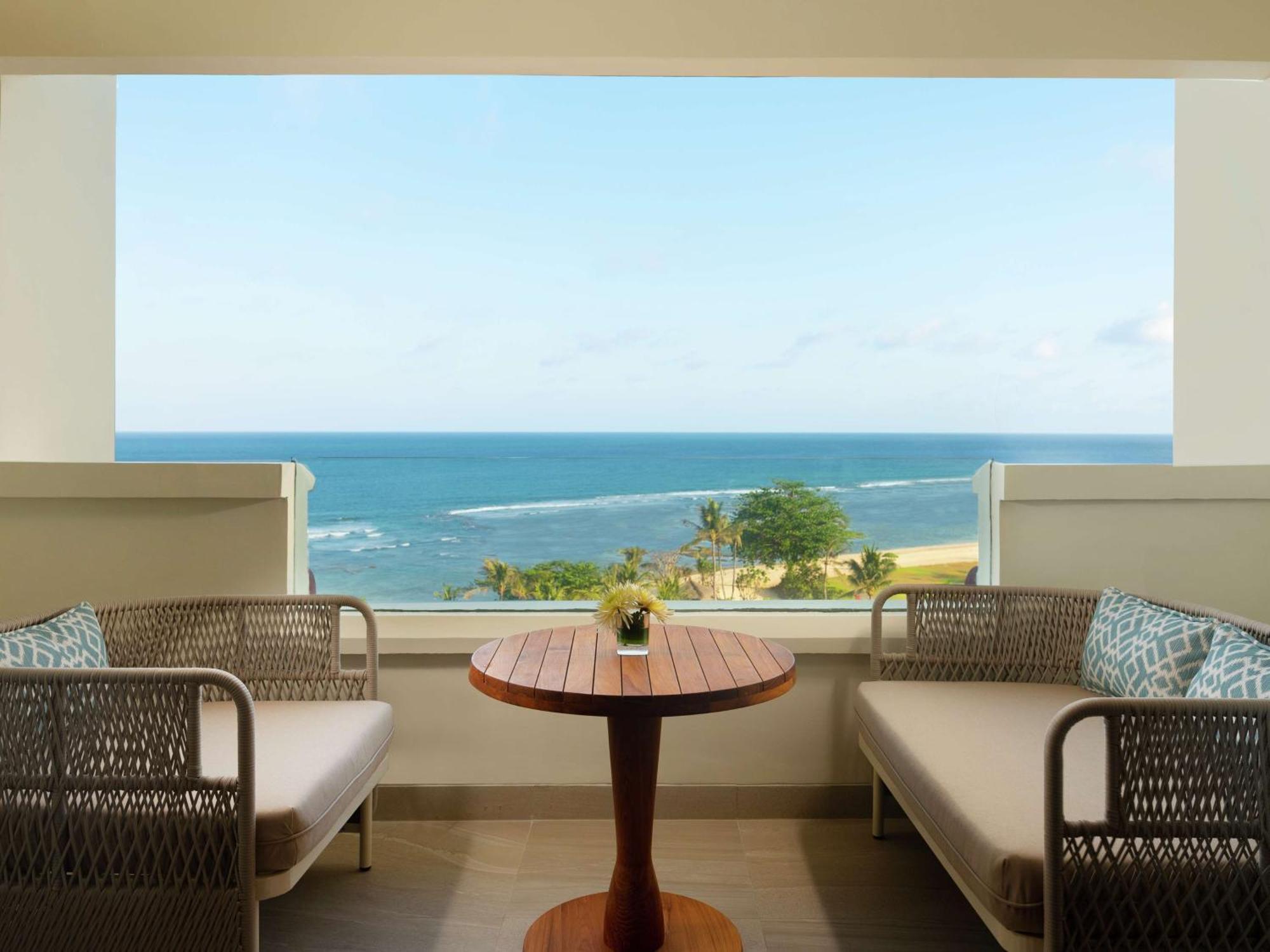 巴厘岛希尔顿度假村 努沙杜瓦 外观 照片 View from a guest room
