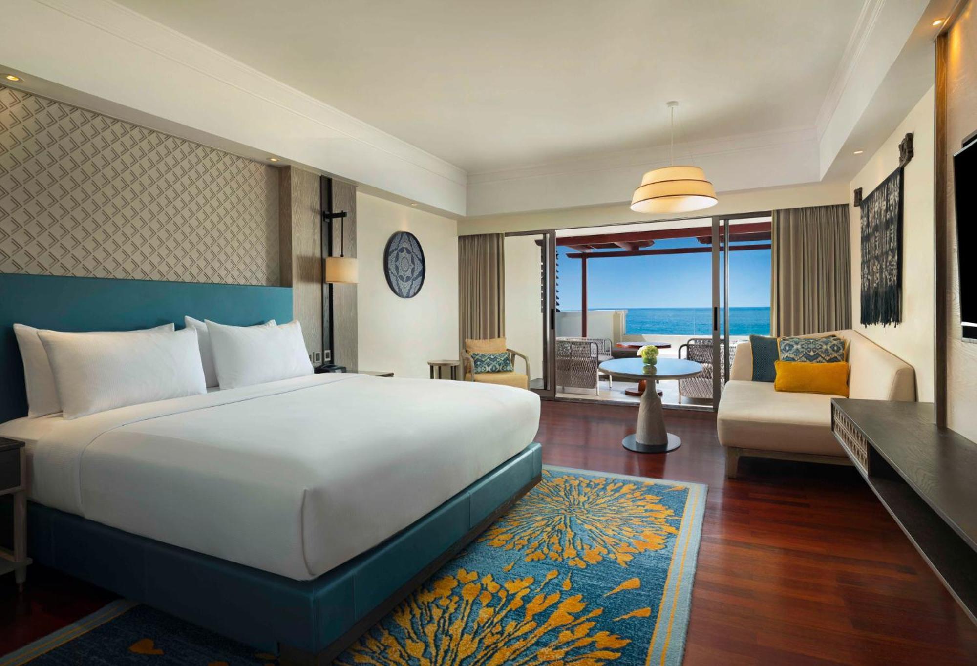 巴厘岛希尔顿度假村 努沙杜瓦 外观 照片 Deluxe Ocean View Room