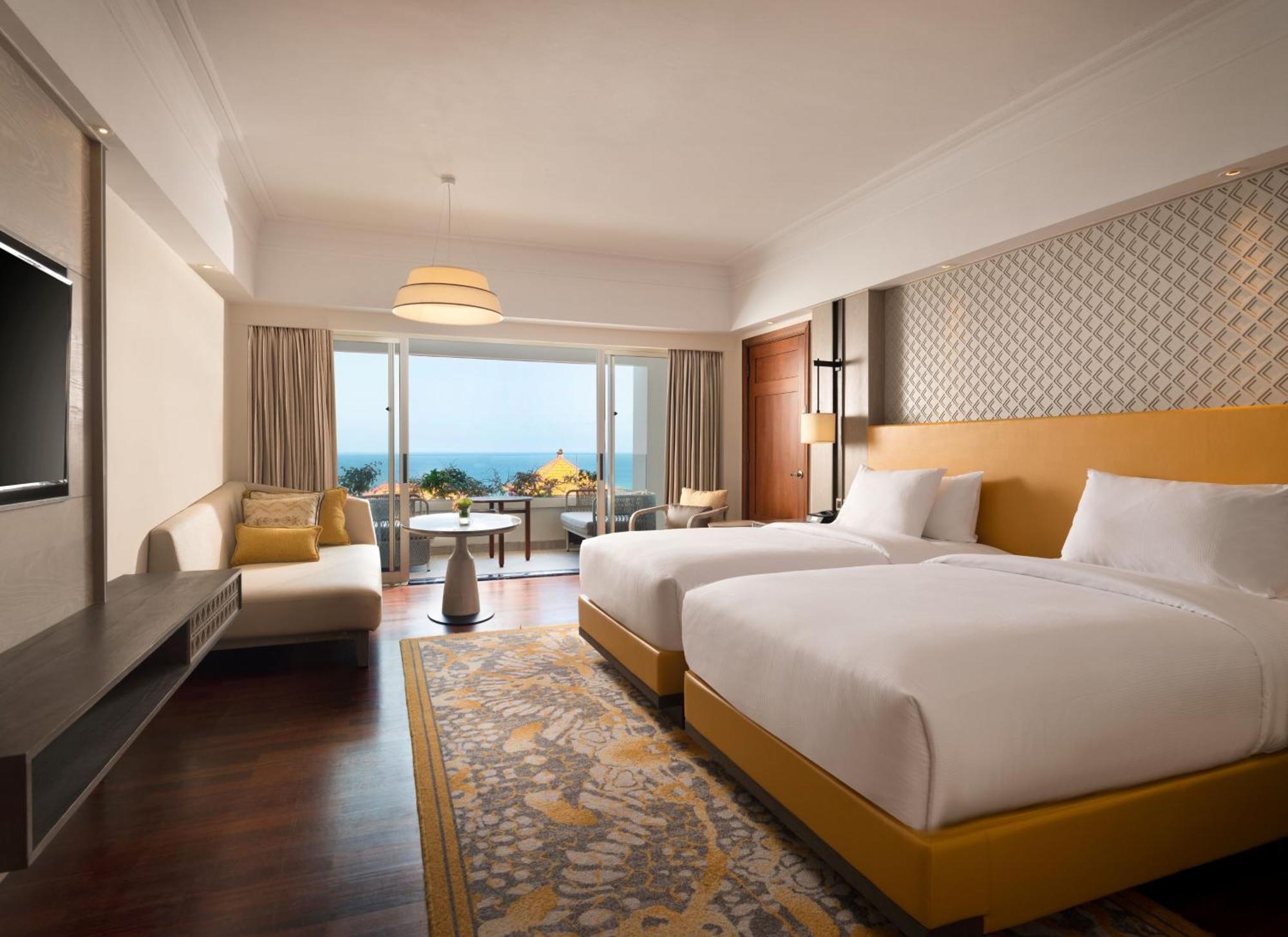 巴厘岛希尔顿度假村 努沙杜瓦 外观 照片 Deluxe Ocean View Room